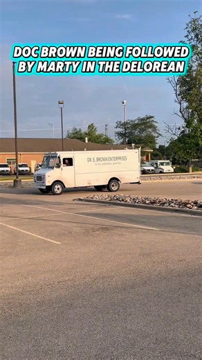 7.1K views · 362 reactions | ⚡️**“You made it, Doc!”** ⚡️ Just like old times — Doc Brown rolls up in his iconic van, and right behind him… the DeLorean Time Machine! ➡️ The adventure begins the moment these two hit the scene. Great Scott, the future’s looking heavy!  #BackToTheFuture #DeLoreanTimeMachine #DocBrown #MartyMcFly #TimeTravel #MovieMagic #GreatScott #88mph | Delorean Rental | Facebook