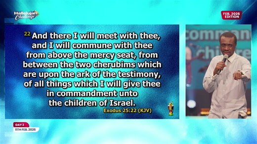 HALLELUJAH CHALLENGE || FEB 2026 || DAY 3 | Nathaniel Bassey -Official