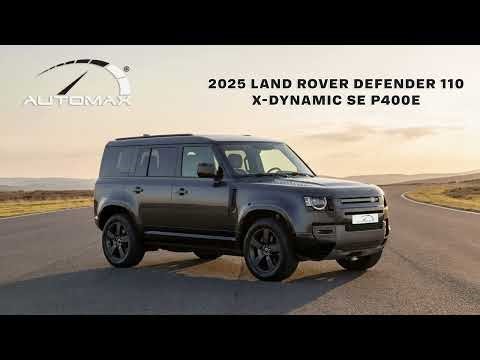 2025 Land Rover Defender 110 X-Dynamic SE P400e | Plug-in Hybrid 400HP | Fast Walkaround