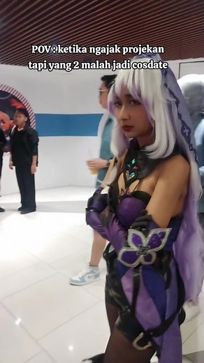 Blade dan Danheng IL Cosplay dalam Honkai Star Rail