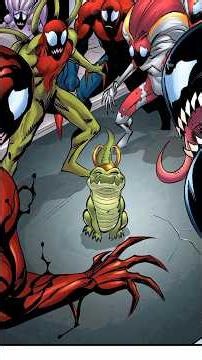 When Alligator Loki Met VENOM and CARNAGE... #loki #thor #venom