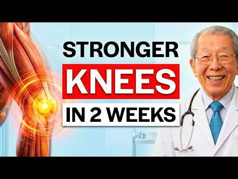 Japan's Oldest Doctor: STOP KNEE PAIN | Strengthen Every Knee Muscle With This ONE EXERCISE