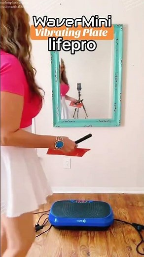Discover the Lifepro Waver Mini Vibration Plate, your ultimate at-home workout companion! 🌟