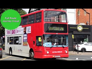 National Express West Midlands 76 Full Route Journey Visual- Northfield to Solihull | BU04BKK 4581