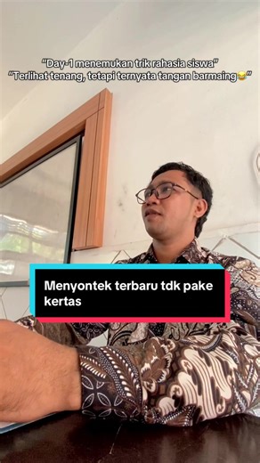 Menyontek sekrang pake aplikasi yah 🥲 #ujian #sekolah #stmstoryy🌻