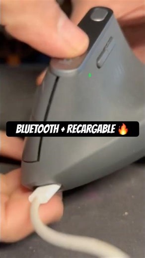 The ergonomic mouse you need 🖐️⚡ (Bluetooth + charging)