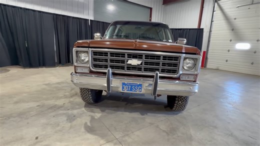 1977 CHEVROLET BLAZER CHEYENNE 4X4 SUV VIN: CKL187Z196551