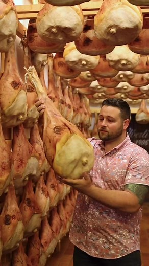 53K views · 1K reactions | The beautiful process of curing prosciutto  (coreybsiegel/IG) | GrowingUpItalian | Facebook