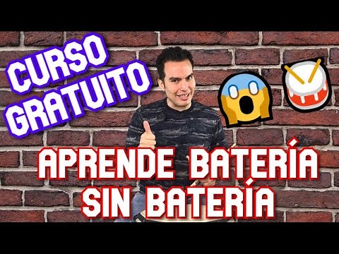Aprende a tocar batería SIN BATERÍA 🚀 / Curso DESDE CERO
