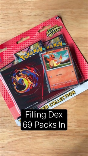 Filling Dex EP. 18📖How many packs will it take to pull every Pokemon in the Pokedex?#ascendedheroes