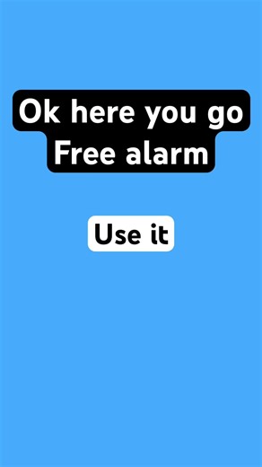 Free alarm clock