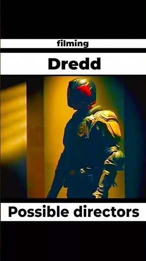 Filming Dredd 2012. Another possible directors