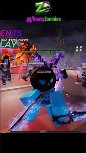 *NEW* Dagger Showcase In Hunty Zombies! #roblox #huntyzombies #daggerr