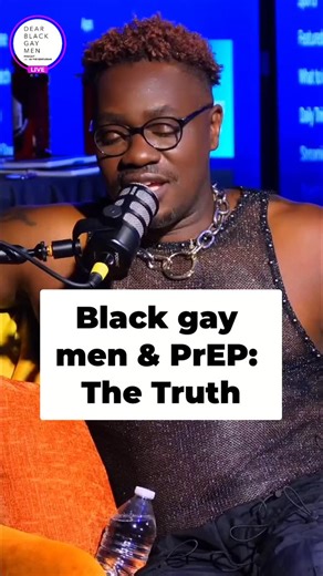 Dear Black Gay Men Podcast on Instagram: "Black Gay Men and PrEP: The Truth. 🎙️⁠ ⁠ @theronniewilson shares his experience on the daily pill while his partner uses an injectable therapy. We're also addressing a HUGE issue: the surprising lack of PrEP knowledge among some medical professionals in 2025.⁠ ⁠ Do you think everyone in our community is aware of PrEP? Sound off in the comments! 👇⁠ ⁠ #PrEPTherapy #BlackHealthMatters #GayMenTalk #Injectable #PrEPJourney #HIVPrevention #SexualHealthAwaren