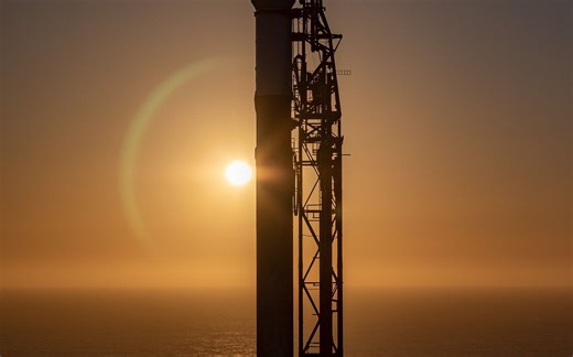 首次使用短喷管真空梅林引擎 千米内3发极限着落点火降落_哔哩哔哩_bilibili