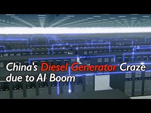 China's power-hungry AI data centers fuel diesel generator production
