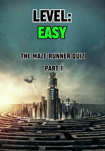 The Maze Runner Quiz: Test Your Knowledge!