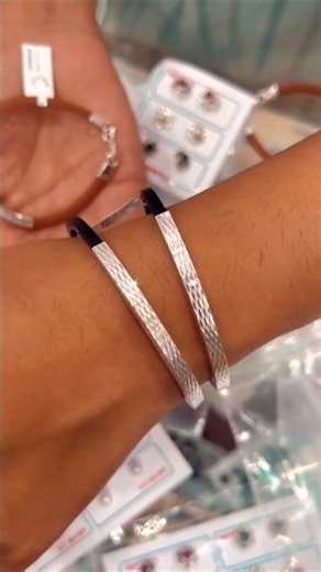 silver boys bracelet design #silverjewllery #shortvideo