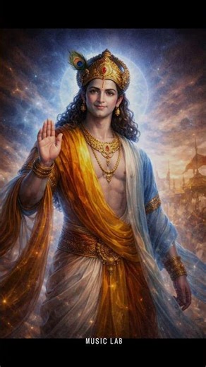 The world gives advice but Krishna gives direction||Comment Hare Krishna ❤️ #musiclab #harekrishna