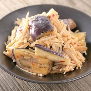 ナスとえのきの中華風和え 作り方・レシピ | クラシル