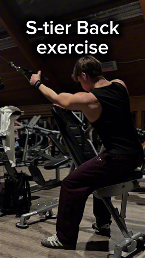 S-tier Back exercise #gym #training #back #lat #rudern