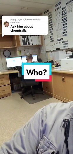 Alan's Suspicious Silence on Chemtrails: A Conspiracy Among Co-workers