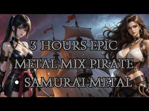 3 HOURS EPIC METAL MIX Pirate Metal • Samurai Metal • Nu Metal | Ultimate Workout & Gaming Playlist