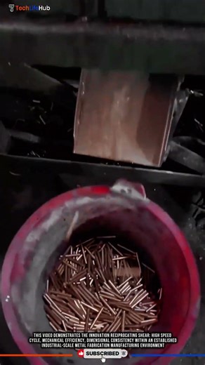 Reciprocating Shear Innovation: High Speed Cycle for Advanced Metal Cutting #tech