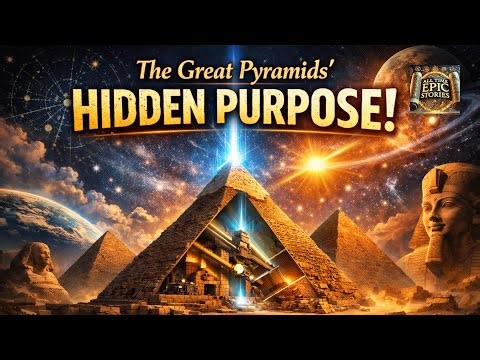 The Great Pyramids' Hidden Purpose: Ancient Engineering Meets Cosmic Secrets