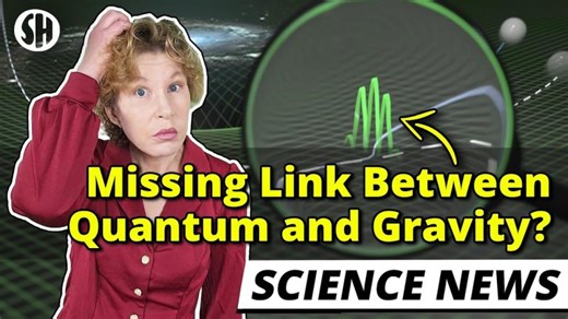 Physicists Find Missing Link Between Quantum Mechanics and Gravity | Sabine Hossenfelder | 46 comments