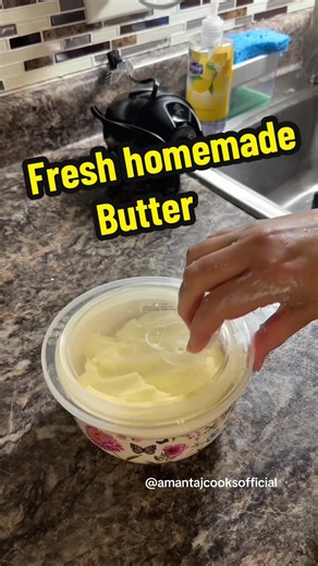 Homemade Butter Recipe: Fresh and Easy to Make
