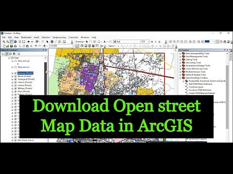 Download Open street Map Data in ArcGIS