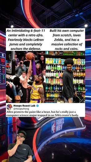 Jarrett Allen: The Computer Science Nerd Destroying LeBron James #nba #basketball