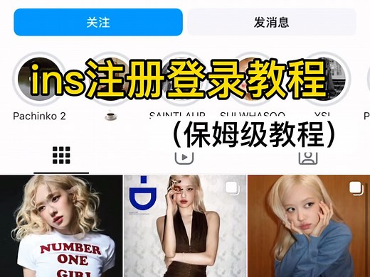 ins登录注册保姆级教程