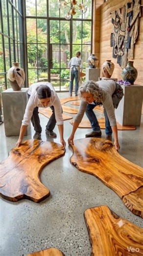 Luxury Epoxy Floor Design Process | Wood & Stone Resin Floor Transformation, satisfying floor