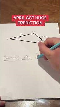 This math concept WILL be on the April ACT! #ACT #actmath #actprediction #prediction