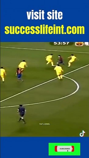 The Art of Dribbling: Lionel Messi Like You've Never Seen! 🎨🐐 #football #goat #messi