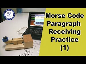 Morse Code Practice | Decode Morse Audio | 8WPM | OSCAR India | ASOC Classes #morse #hamradio