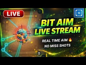 Carrom Pool Gameplay LIVE 🔴 | Aim Practice & Trick Shots | New Update 2026