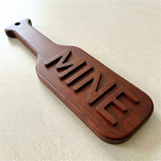 Wooden Spanking Paddle With Custom Raised Letters – Slim BDSM Imprint Paddle, Personalized Impact Play Tool - Etsy Australia