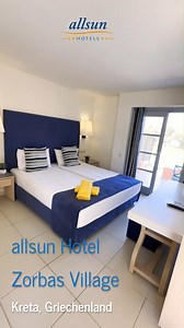 Lust auf Sommer, Sonne, Urlaub? Wie wäre es mit dem allsun Hotel Zorbas Village auf Kreta? 🇬🇷💙 allsun – Urlaub zum Wohlfühlen #allsun #allyouneedissun #griechenland #kreta #zorbasvillage #analipis #sonne #strand #meer #pool #spa #relax #hotel #fitness #zusammen #together #allsuntogether #alltours #urlaub #urlaubzumwohlfühlen | allsun Hotels