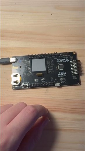 EFM8 Blinky with interrupts #efm8