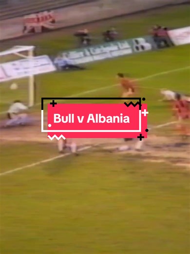 Bully scoring for England against Albania in the Under 21s #wwfc #wolves #wolverhamptonwanderers #footballhistory