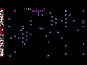 Centipede © 1983 Atari - PC DOS - Gameplay