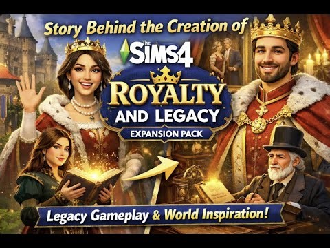 The Story Behind The Sims 4 Royalty Expansion 👑 | Legacy Gameplay & World Inspiration