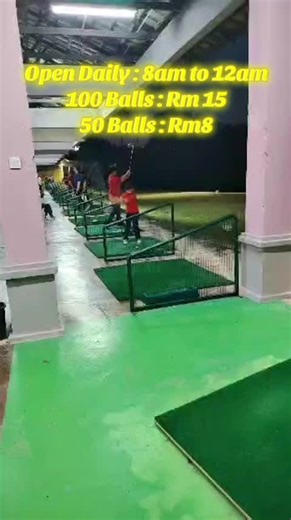 Experience Night Golf at Kinrara Driving Range