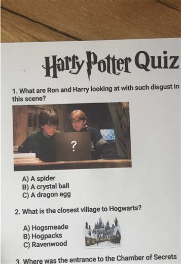 Test Your Knowledge with This Harry Potter Quiz!