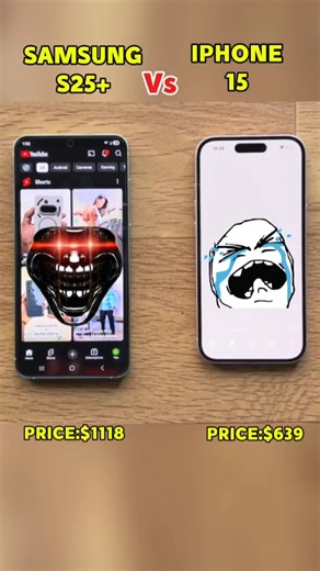 Galaxy S25+ vs iPhone 15: Ultimate Gaming & App Speed Test!