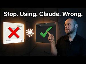 Stop Using Claude Chat. Do This Instead.