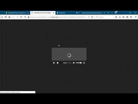 100% Work! Download Facebook Private Video in HD [Work with new interface]